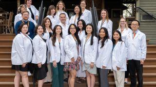 MSCN Cohort 3 at their White Coat Ceremony - Nov 2023